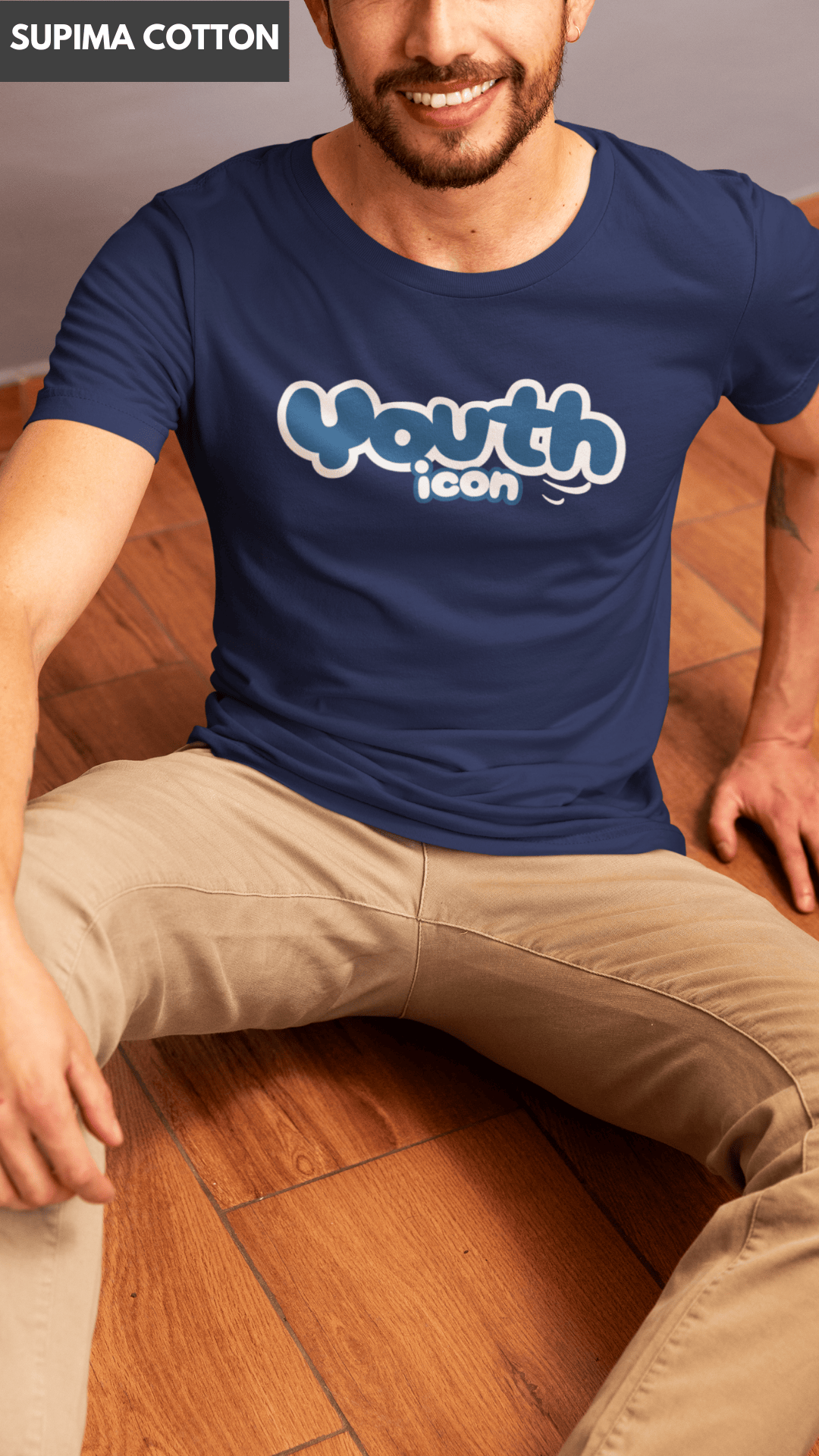 Youth icon high quality supima cotton t-shirt for men