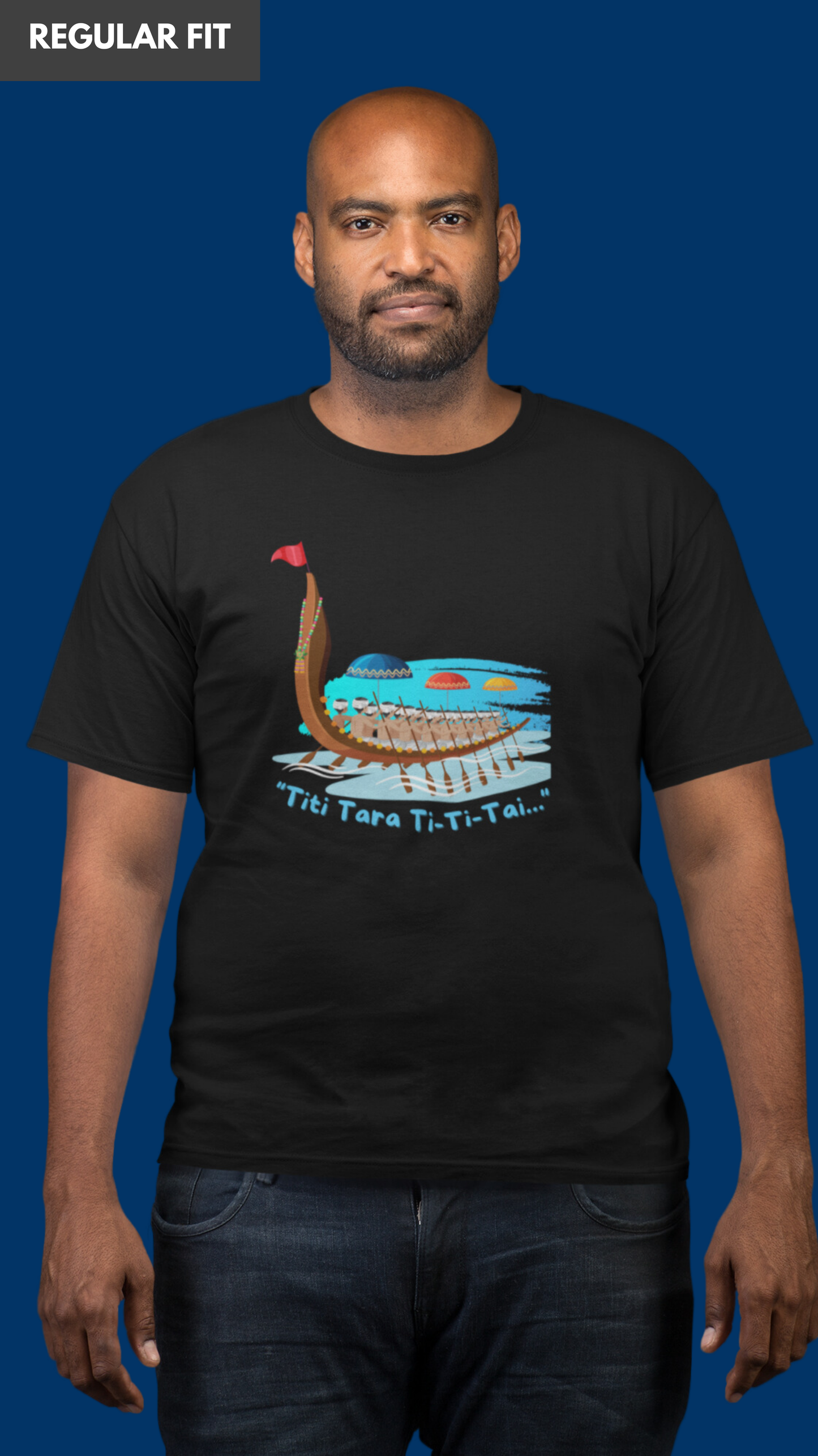 Kerala boat song black tshirt for men